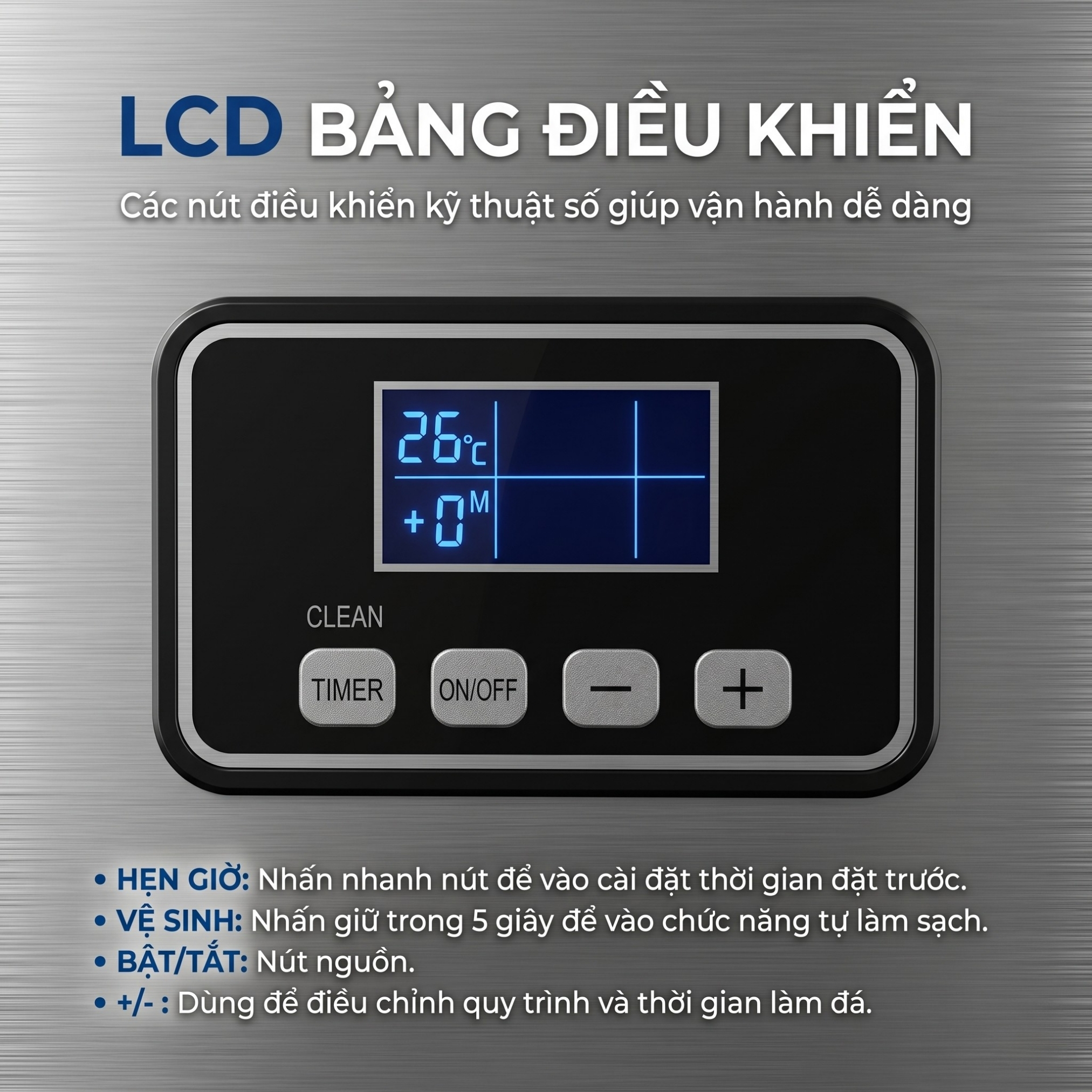 Máy làm đá nửa vuông 160kg - PK-160H 2 Máy làm đá nửa vuông 160kg - PK-160H - Ảnh 2