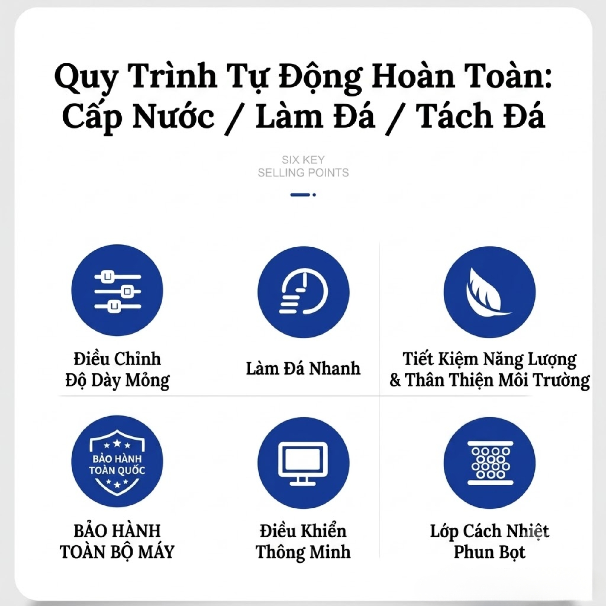 Máy làm đá bia 300Kg - P-300A(O)-76 5 Máy làm đá bia 300Kg - P-300A(O)-76 - Ảnh 5