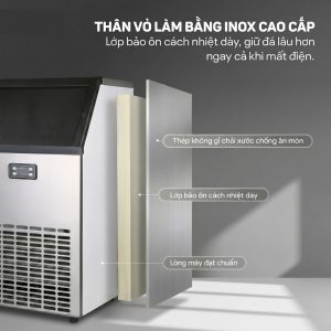 Alternative view of Máy Làm Đá 65kg - PK-65