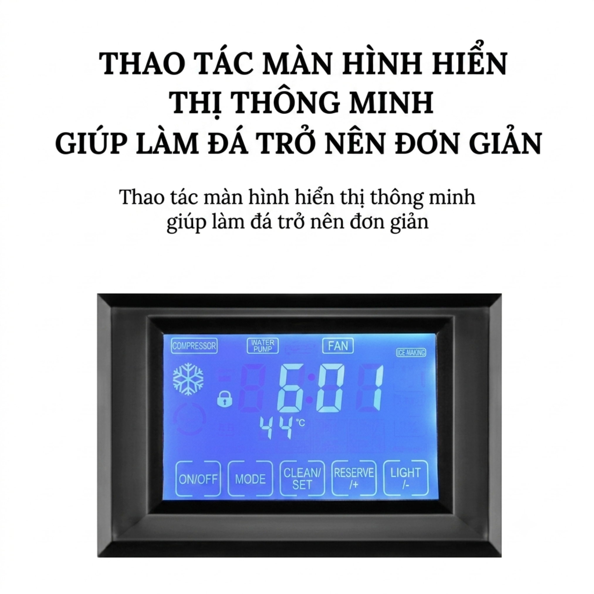 Máy Làm Đá XJ-700A(O)-Y 3 Máy Làm Đá XJ-700A(O)-Y - Ảnh 3