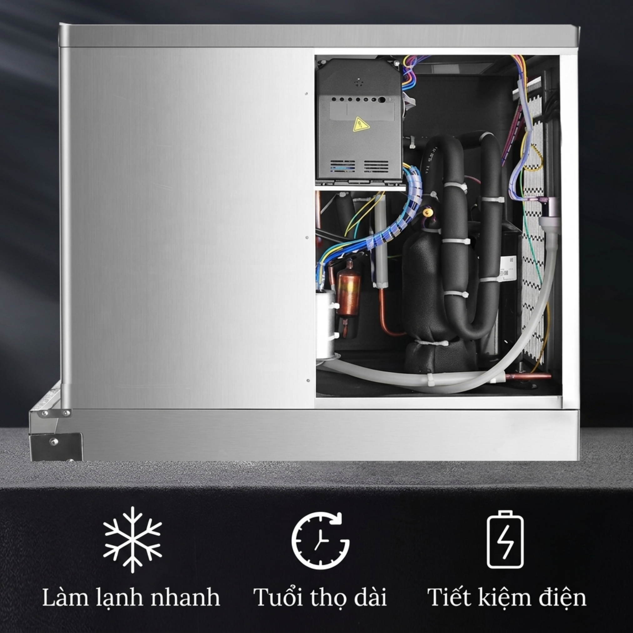 Máy Làm Đá XJ-700A(O)-Y 2 Máy Làm Đá XJ-700A(O)-Y - Ảnh 2