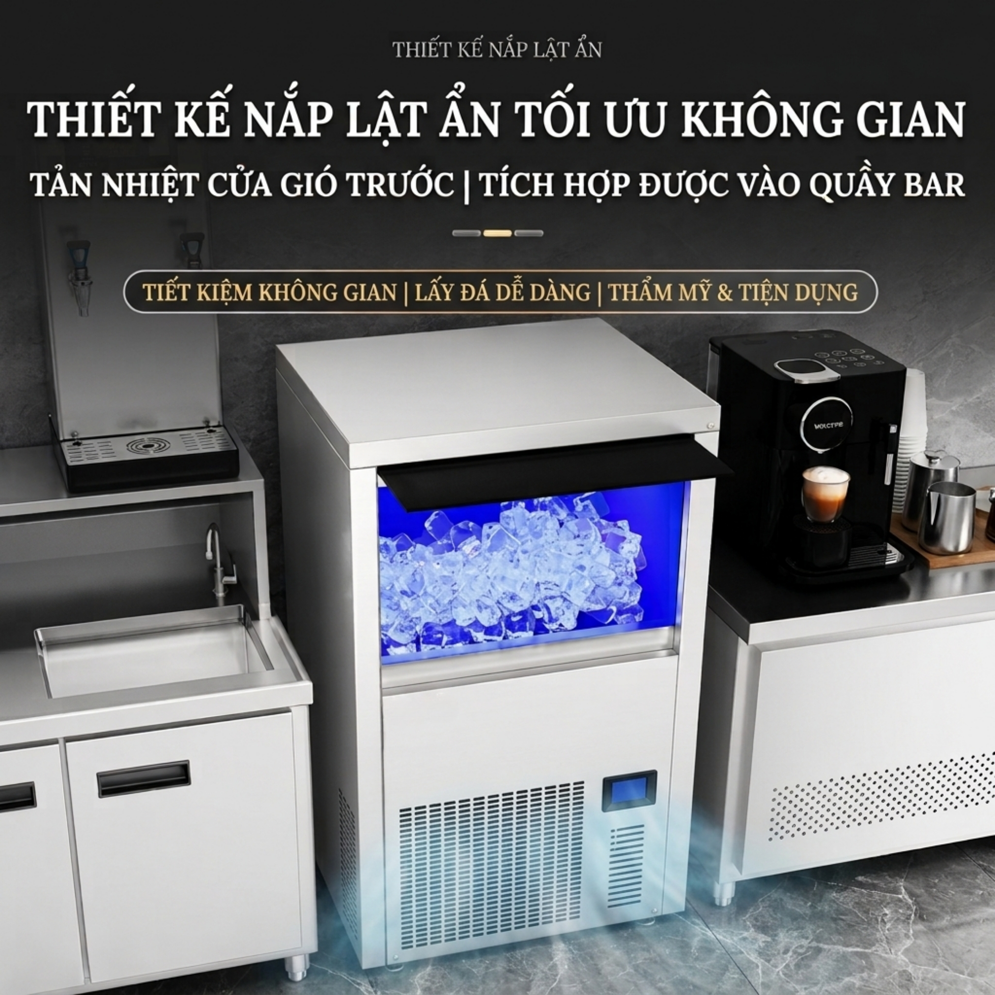 Máy Làm Đá XJ-150A 3 Máy Làm Đá XJ-150A - Ảnh 3