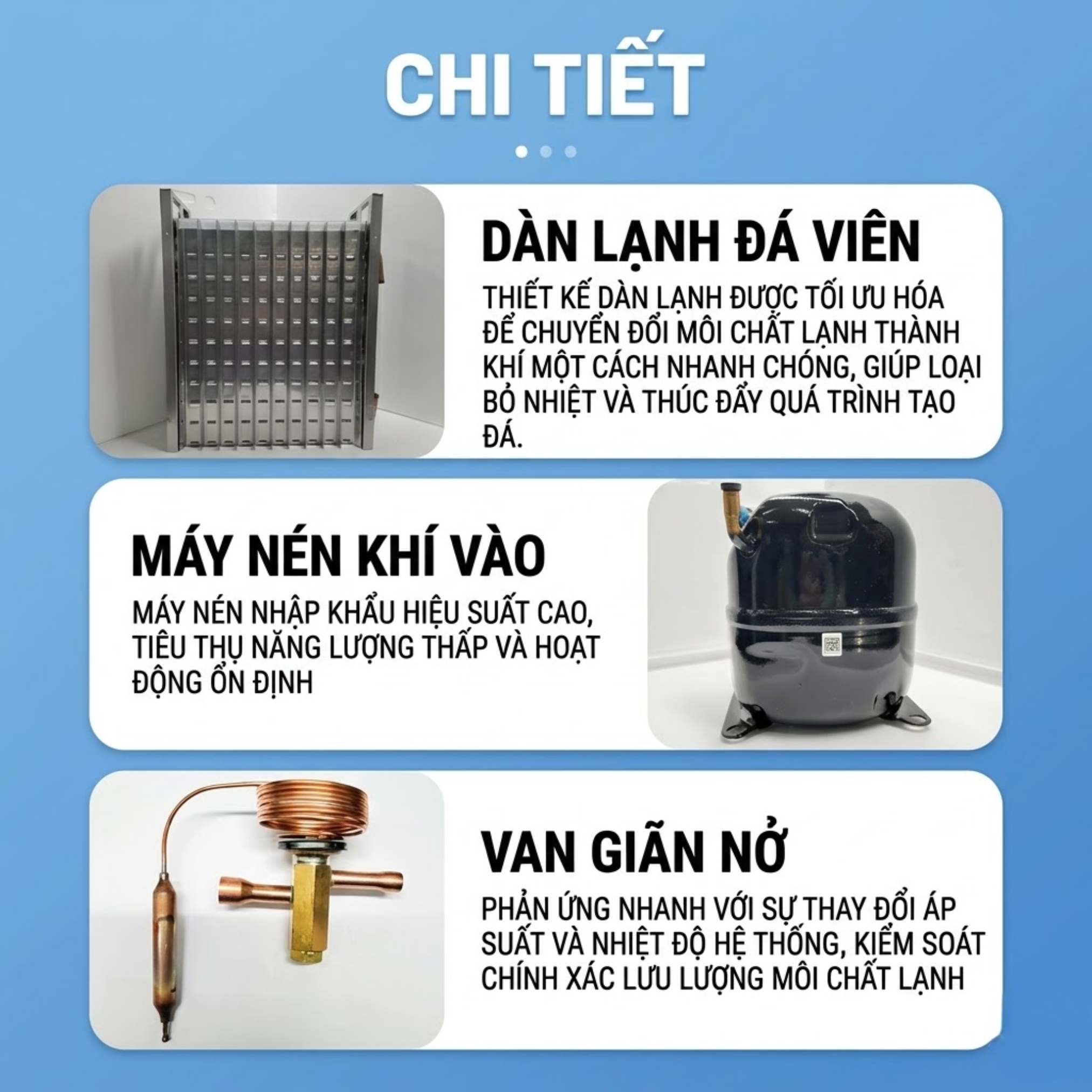 Máy Làm Đá XJ-210A 4 Máy Làm Đá XJ-210A - Ảnh 4