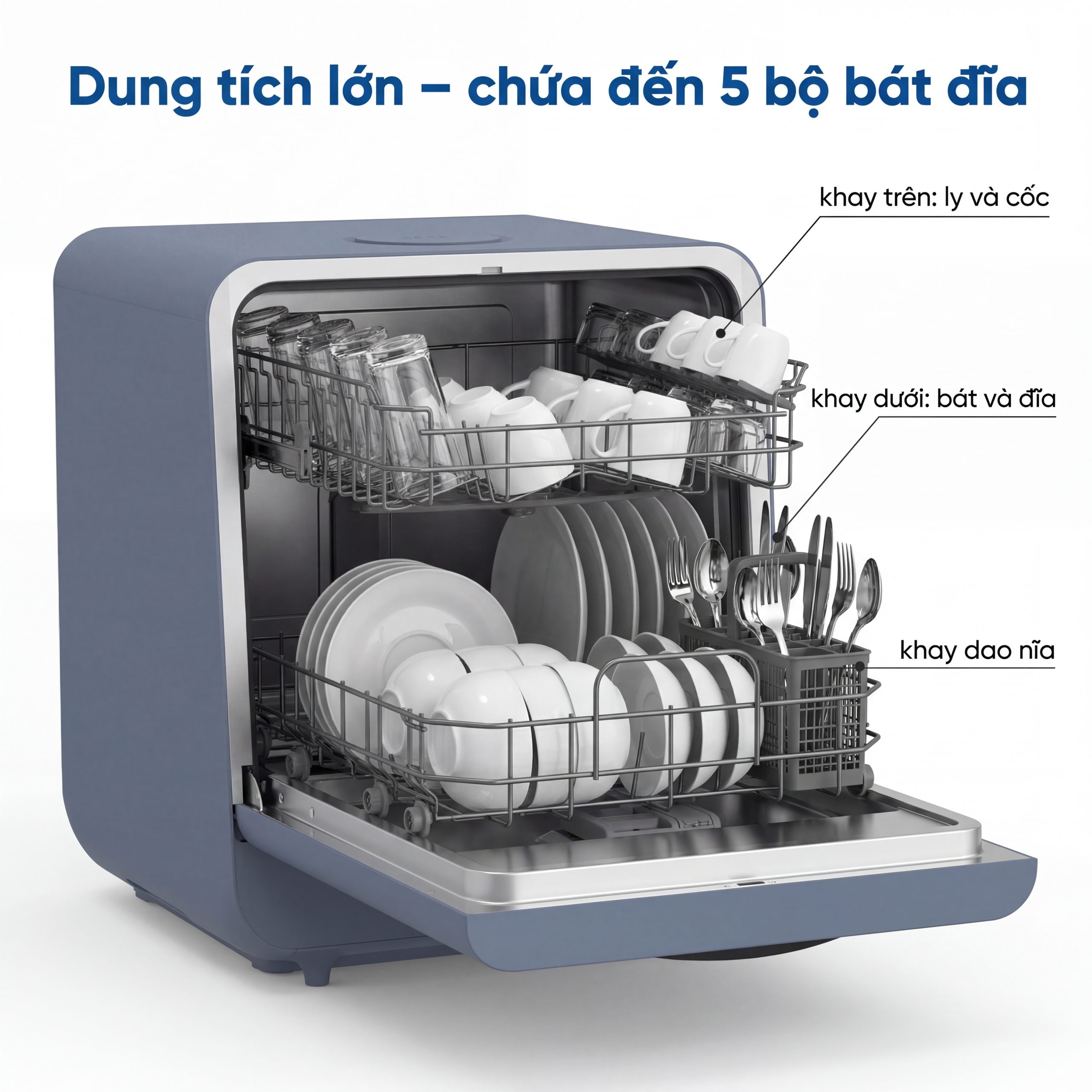Máy Rửa Chén P-X503 4 Máy Rửa Chén P-X503 - Ảnh 4