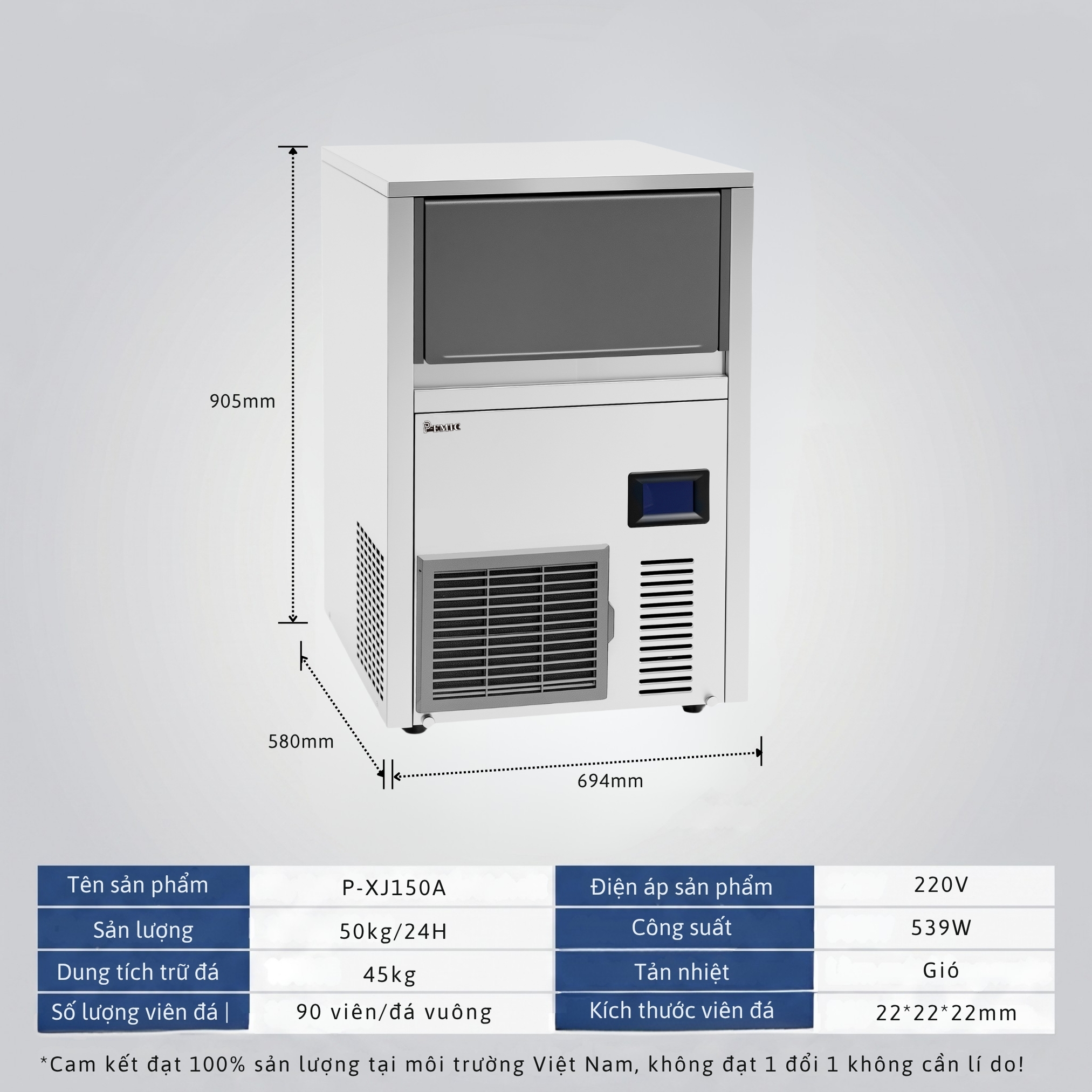 Máy Làm Đá XJ-150A 5 Máy Làm Đá XJ-150A - Ảnh 5