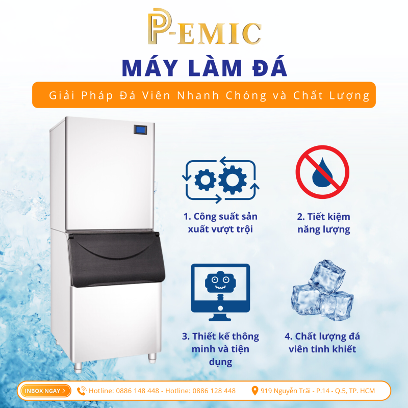 Máy Làm Đá – Sự Lựa Chọn Thông Minh Cho Cuộc Sống Hiện Đại 1 máy làm đá