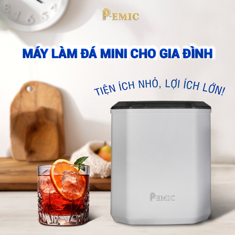 máy làm đá mini