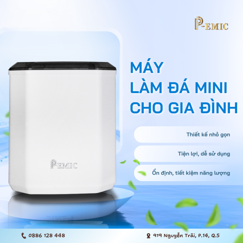 5 Bước Chọn Mua Máy Làm Đá Mini Cho Gia Đình 1 Máy làm đá mini cho gia đình