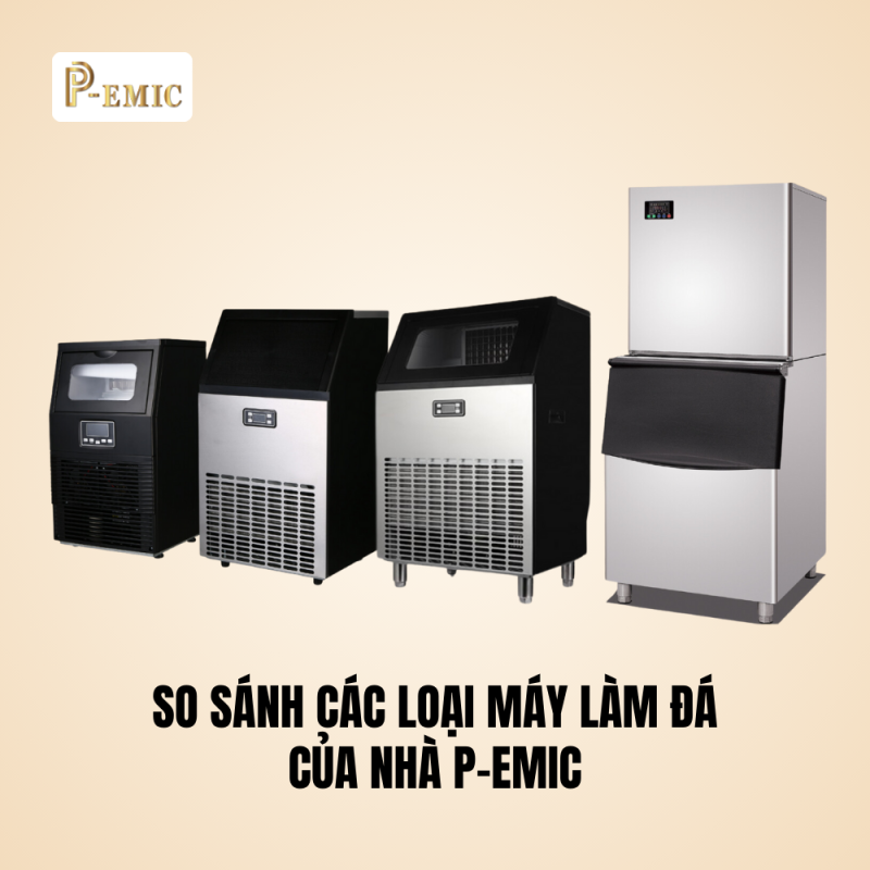 Tại sao nên đầu tư máy làm đá cho nhà hàng của bạn? 2 Máy làm đá Pemic