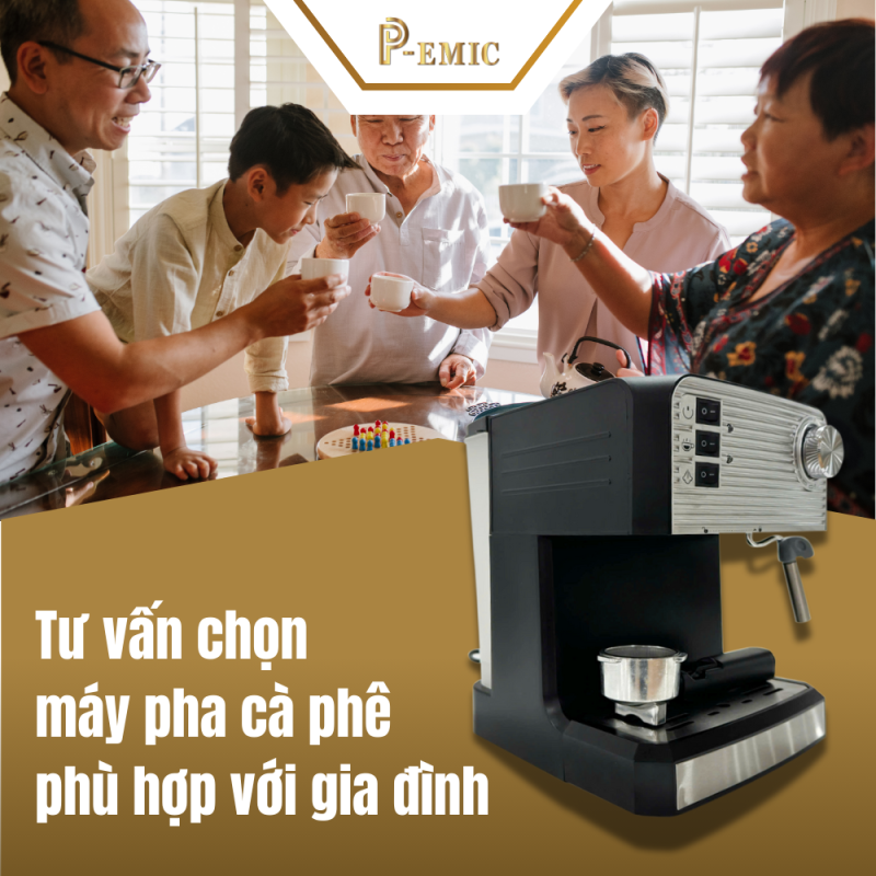 HƯỚNG DẪN LỰA CHỌN MÁY PHA CÀ PHÊ PHÙ HỢP CHO GIA ĐÌNH HOẶC VĂN PHÒNG 1 Máy pha cà phê cho gia đình