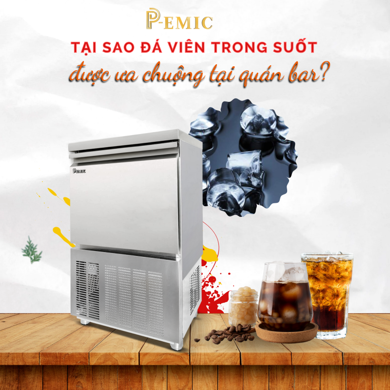Đá viên trong suốt