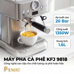 Alternative view of Máy pha cà phê bán tự động KFJ9818