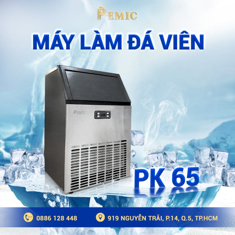 Máy làm đá PK-65: Hiệu năng vượt trội cho quán nhỏ 1 Máy làm đá PK-65