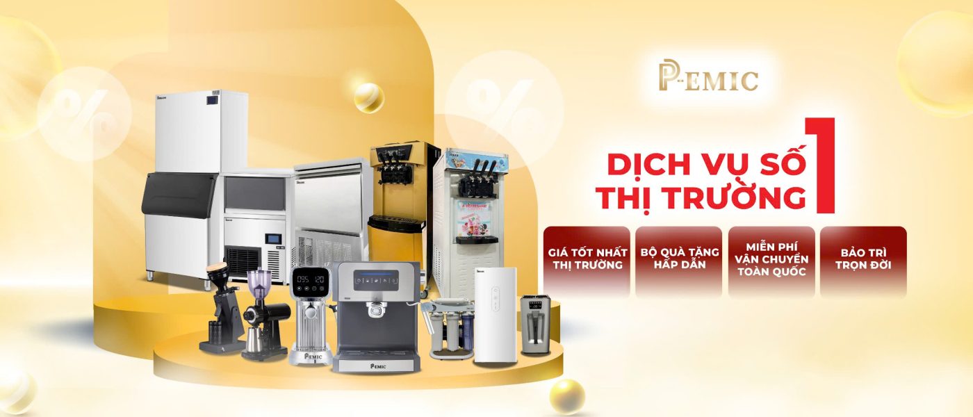 So sánh các dòng máy làm kem P-EMIC theo tầm giá: Tìm lựa chọn phù hợp túi tiền 3 thương hiệu p-emic