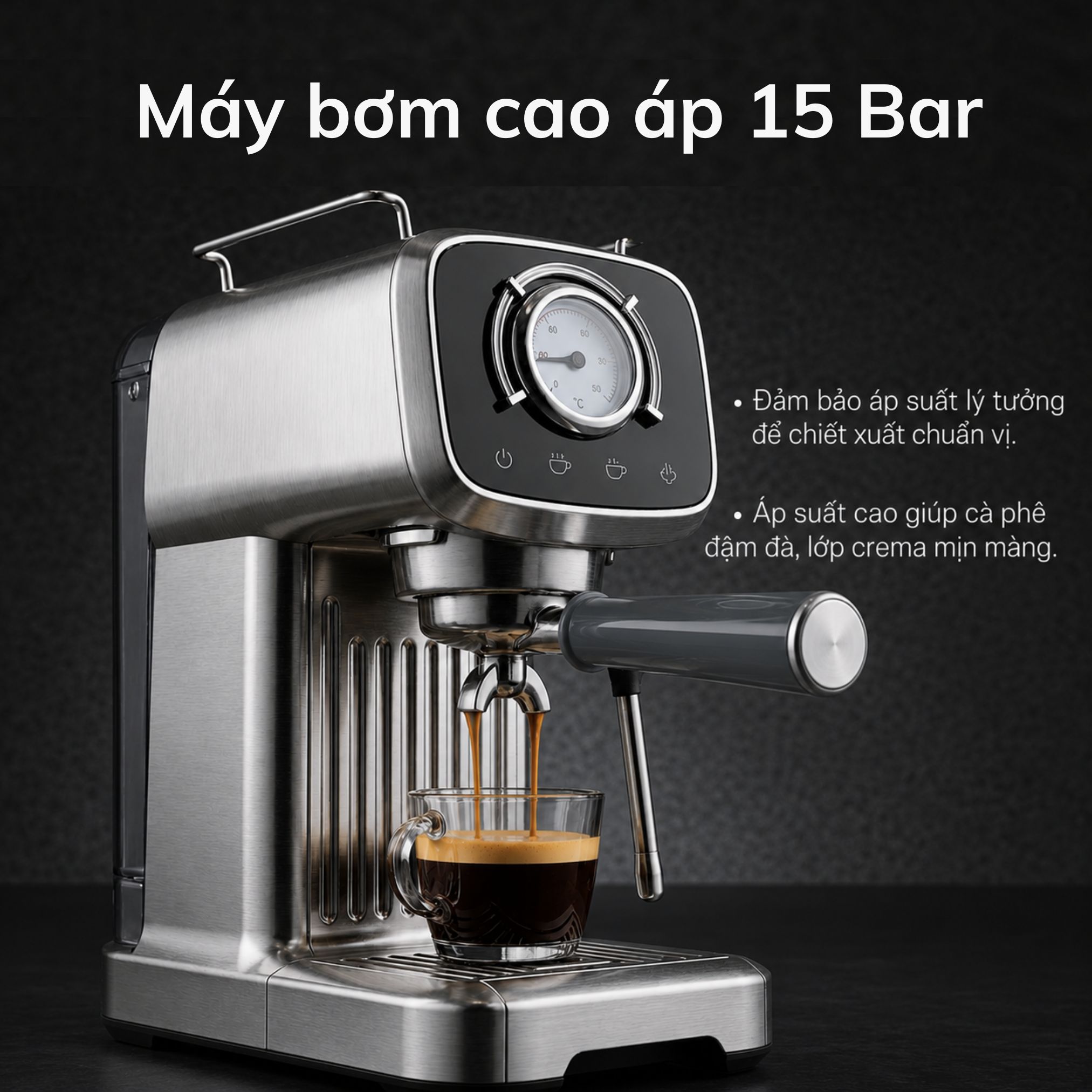 Máy pha cà phê bán tự động KFJ8818 2 Máy pha cà phê bán tự động KFJ8818 - Ảnh 2
