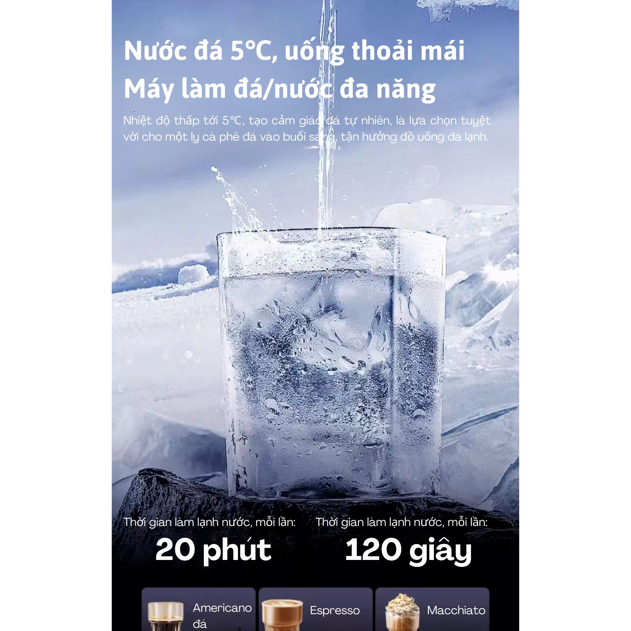 Máy làm đá 15kg - PK-15YLR 4 Máy làm đá 15kg - PK-15YLR - Ảnh 4