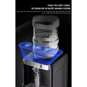 Máy làm đá 15kg - PK-15YLR 20 cây nước nóng lạnh kết hợp làm đá