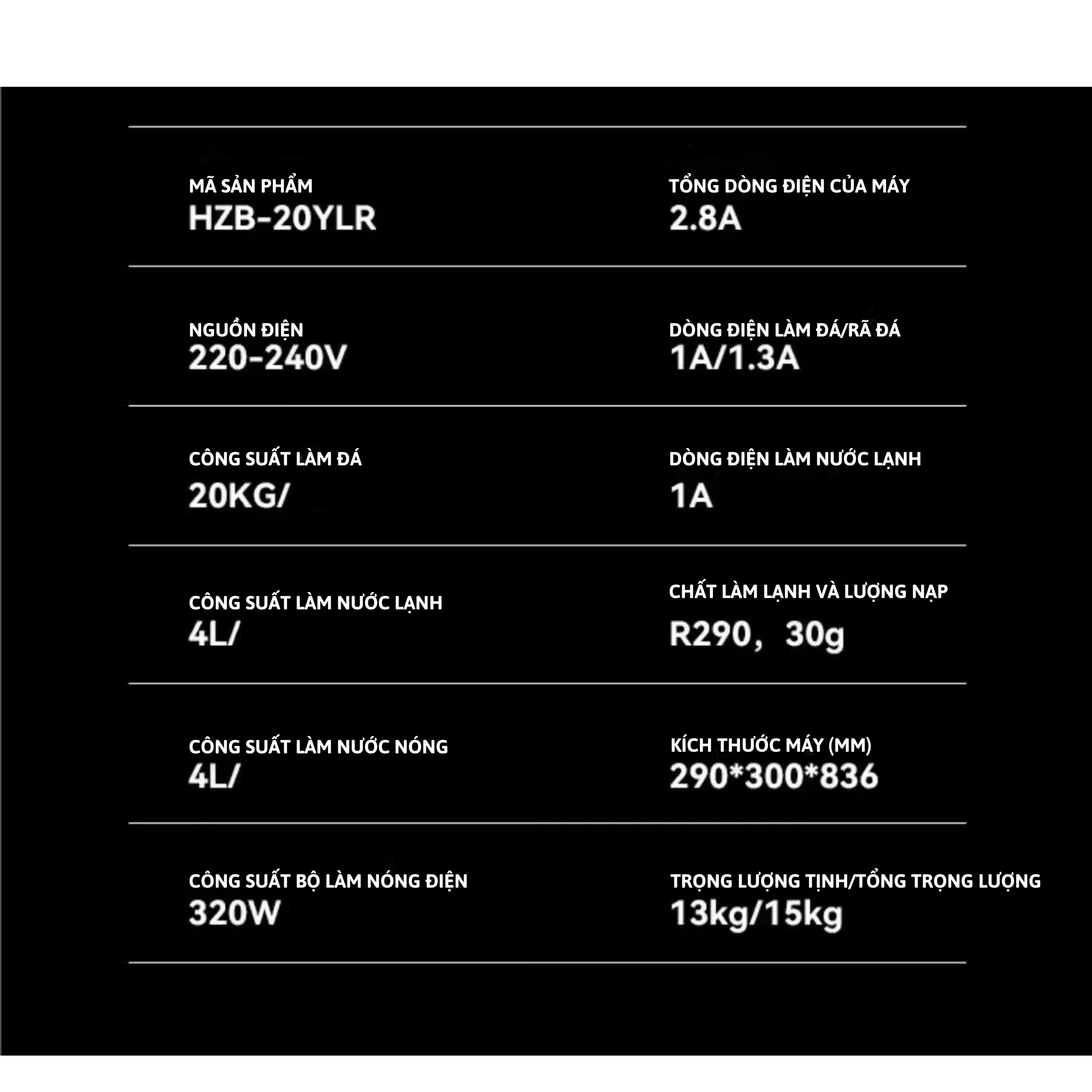 Máy làm đá 15kg - PK-15YLR 13 Máy làm đá 15kg - PK-15YLR - Ảnh 13
