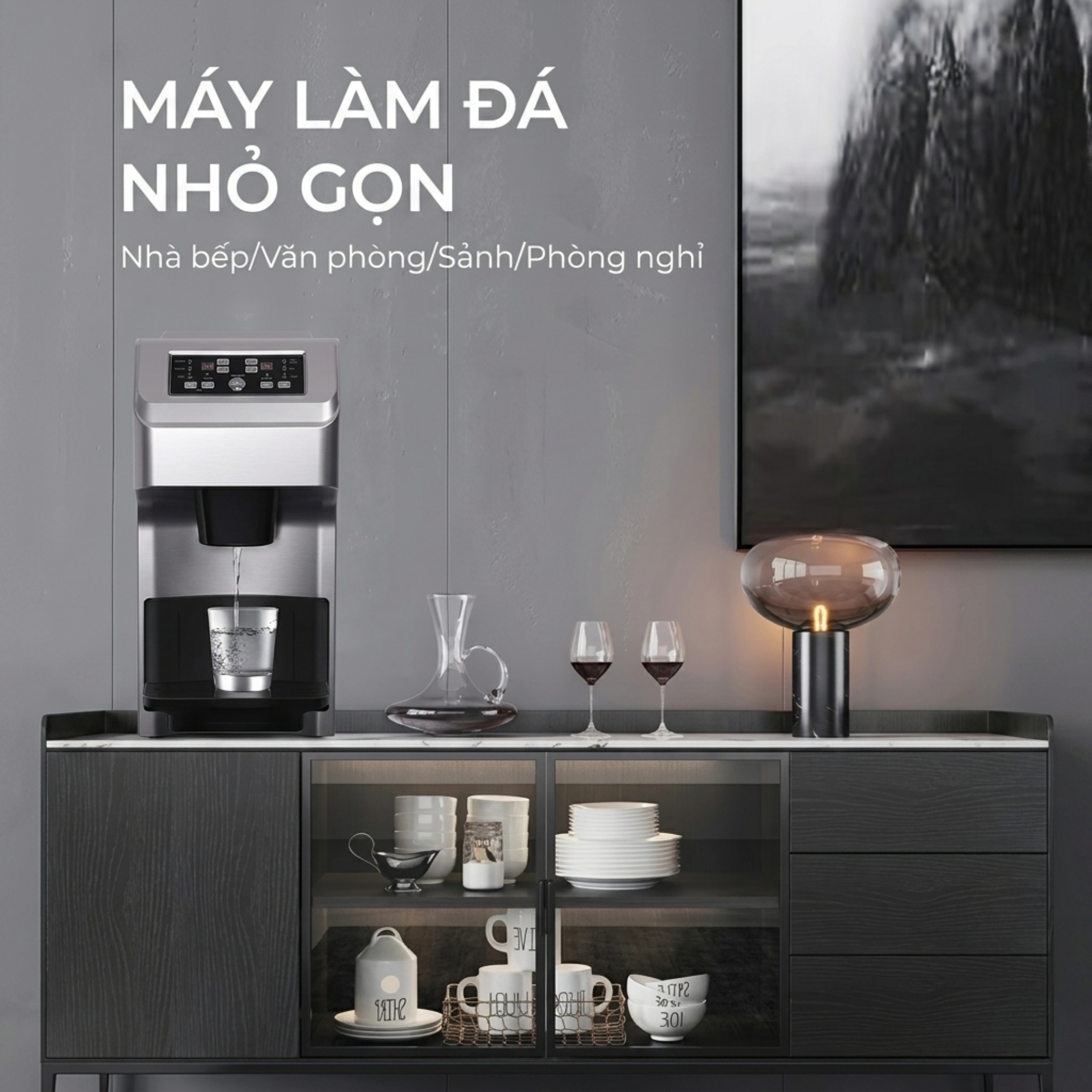 Máy làm đá 30kg - PK-30D 2 Máy làm đá 30kg - PK-30D - Ảnh 2