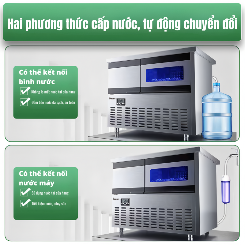 Máy làm đá dạng bàn