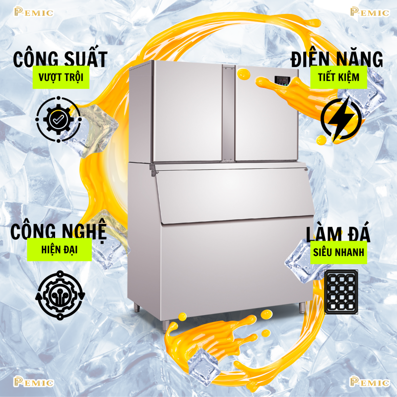 máy làm đá viên công nghiệp