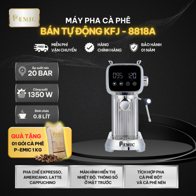 Máy pha cà phê viên nén KFJ - 8818a