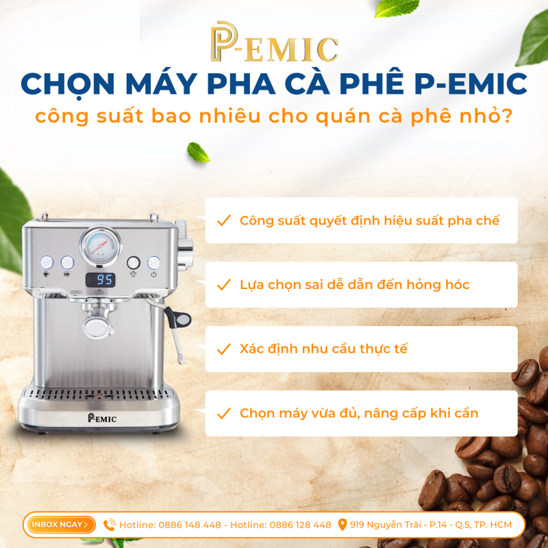 máy pha cà phê P-EMIC
