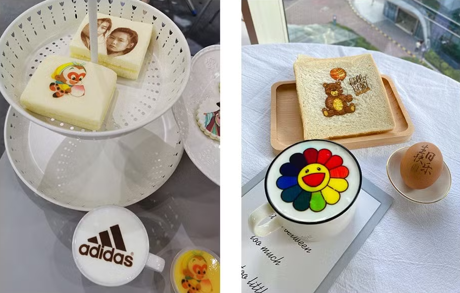 Trending – Máy in lên thực phẩm: Xu hướng mới cho quán cà phê, trà sữa và nhà hàng 2 máy in lên thực phẩm