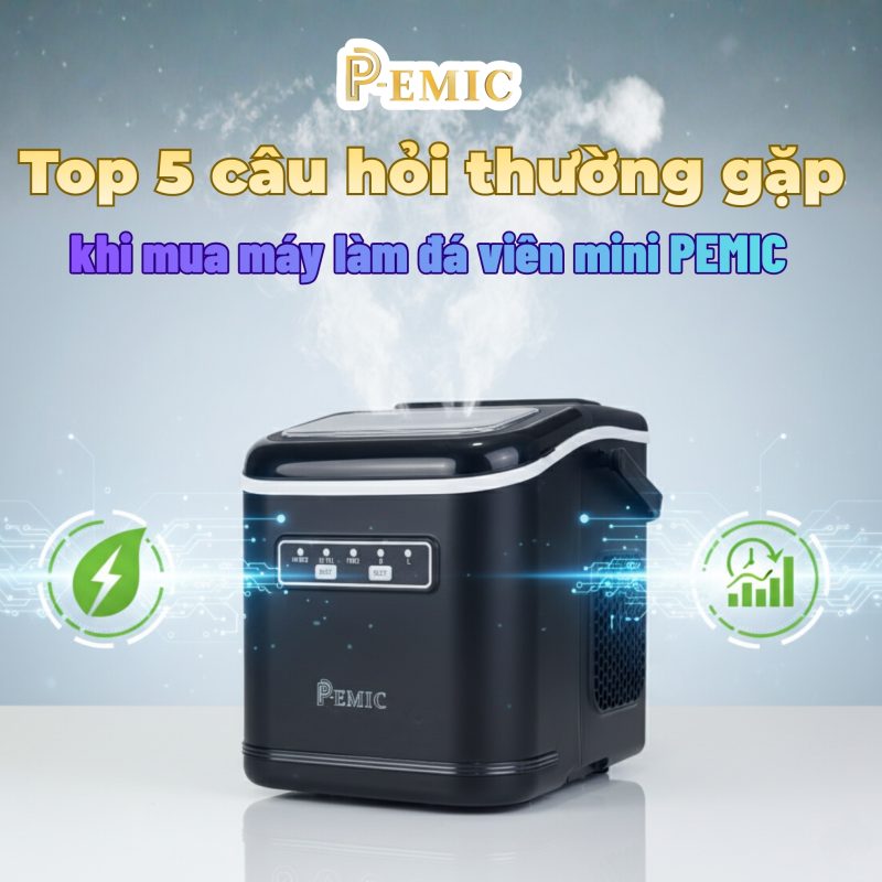 máy làm đá mini