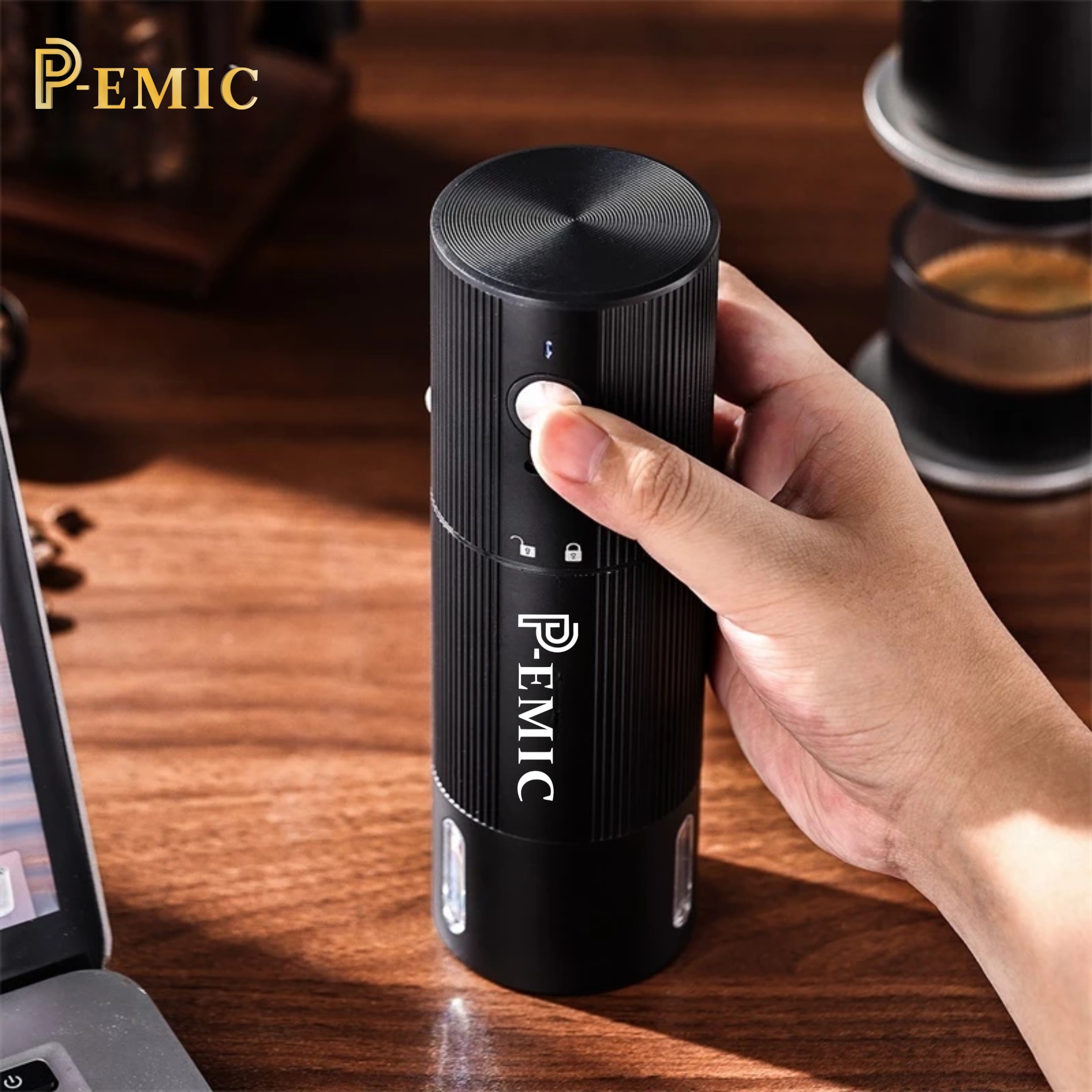 Máy xay cà phê cầm tay PEMIC W-318 5 Máy xay cà phê cầm tay PEMIC W-318 - Ảnh 5