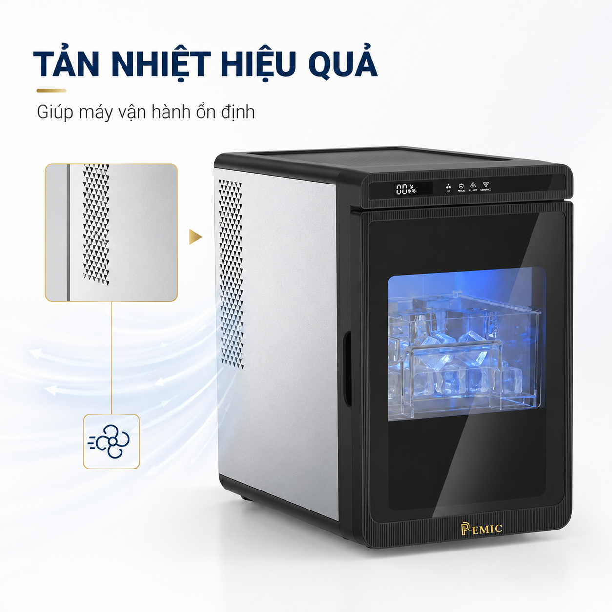 Máy làm đá PK-0340 5 Máy làm đá PK-0340 - Ảnh 5