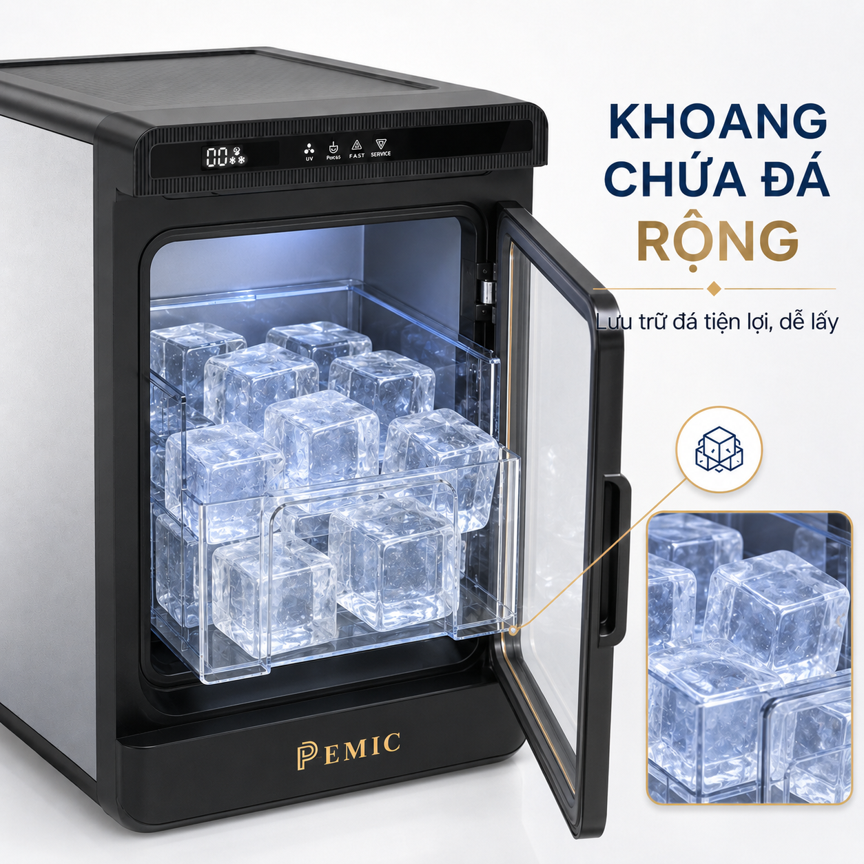 Máy làm đá PK-0340 6 Máy làm đá PK-0340 - Ảnh 6
