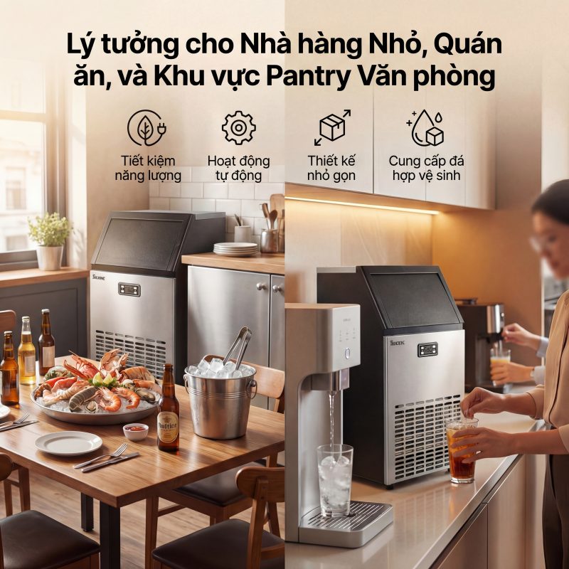 Máy làm đá chạy 24/7 có sao không? Góc nhìn kỹ thuật & vận hành thực tế 4 Generated Image January 22 2026 2 15PM