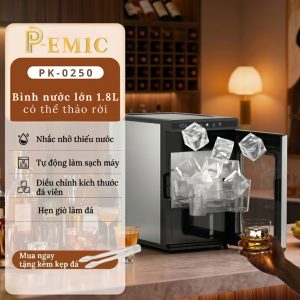 Máy làm đá viên vuông lớn PK-0250 9 Ban sao cua May lam da PEMIC 2