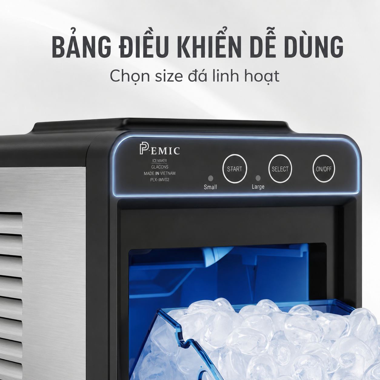 Máy làm đá mini PK-12U 5 Máy làm đá mini PK-12U - Ảnh 5