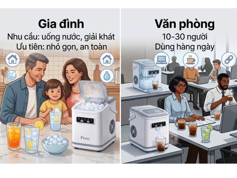 Ai nen su dung may lam da vien mini