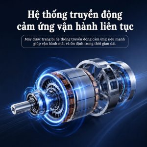 Máy Xay Sinh Tố Công Nghiệp X3 9 x3 he thong truyen dong cam ung van hanh lien tuc