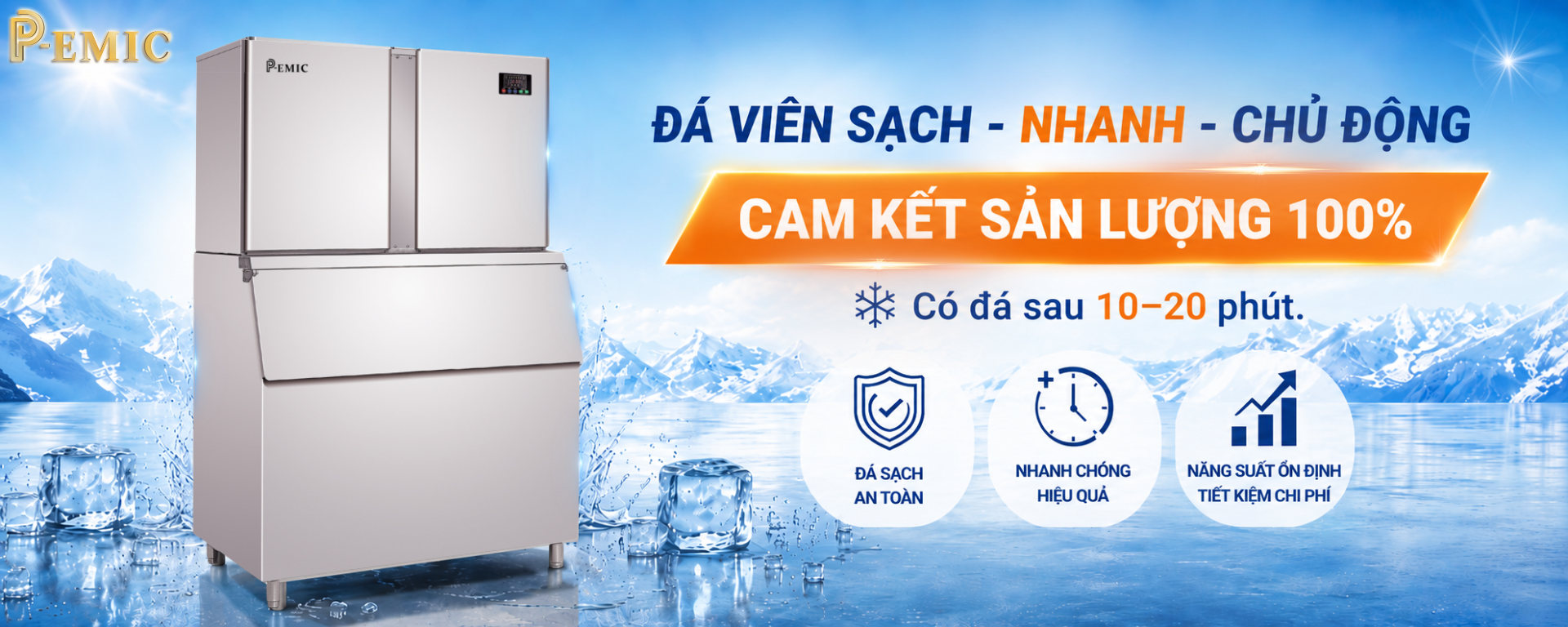 1 May lam da PEMIC cam ket 100 san luong